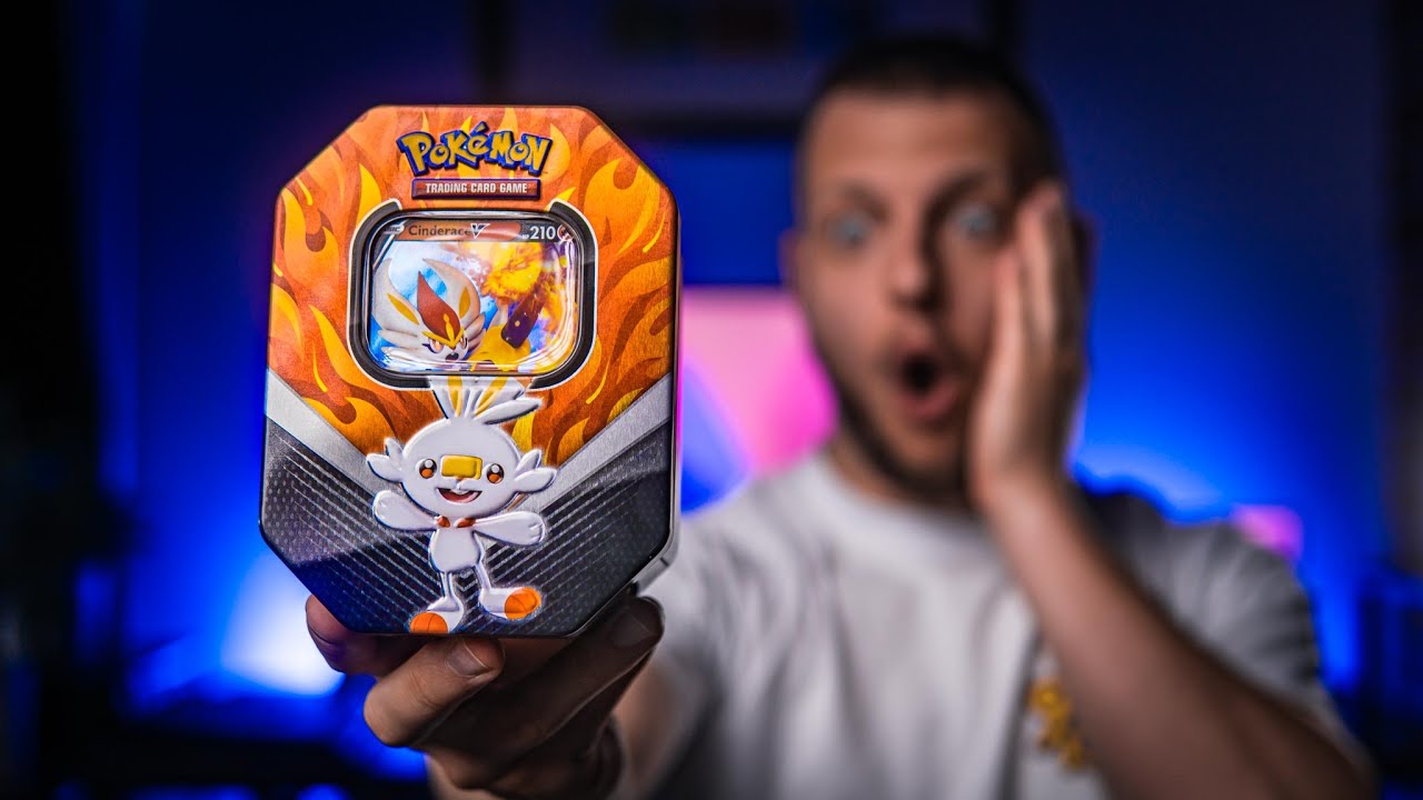 Otevíráme Pokémon Galar Partners Tin - Cinderace V!