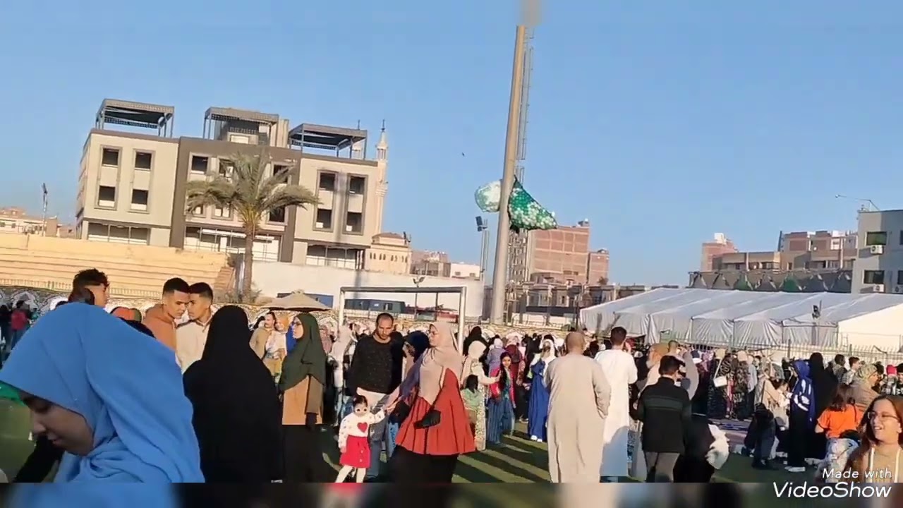 اجواء العيد وصلاة العيد كل عام وانتم بخير