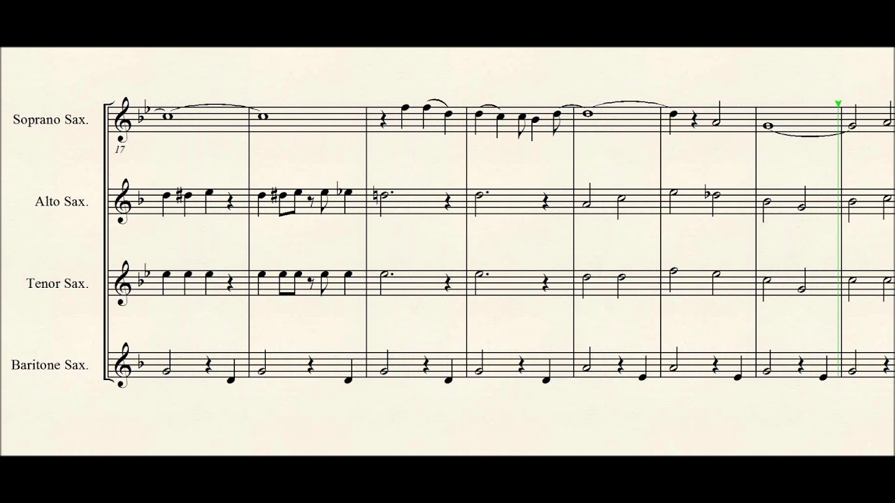 Brazil for Saxophone quartet.