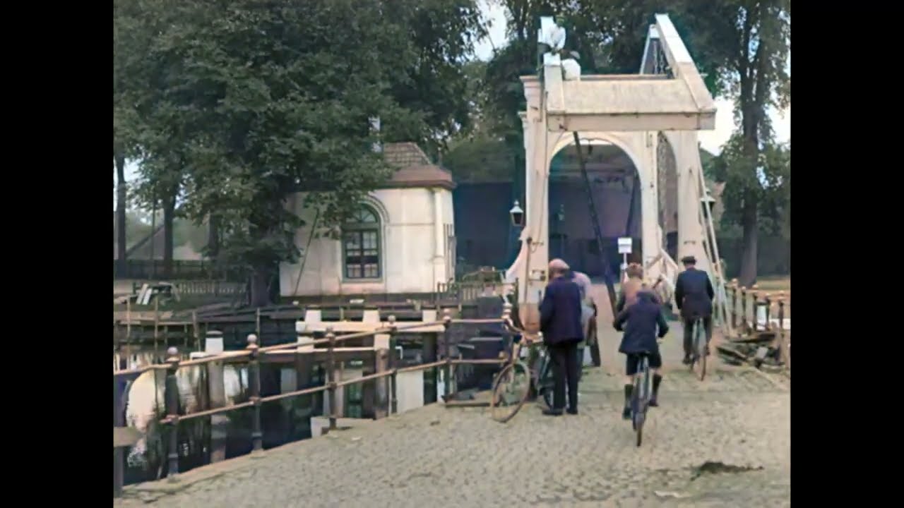 Dutch History: Weesp - 100 Years Ago (1928)