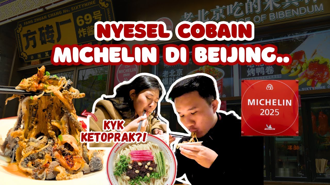 Review Jujur Michelin 70 RIBU RUPIAH! Rasanya Bikin Bingung 🤔  - No. 69 Fangzhuanchang Zhajiangmian