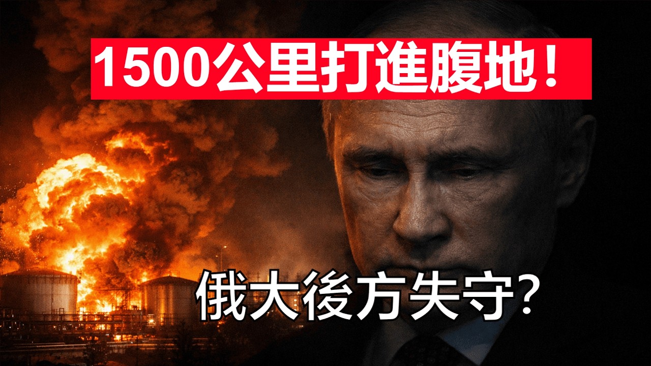 烏軍再次鎖定俄能源核心？1500公里精準命中！俄軍西部防空出現漏洞？普京大後方真的安全嗎？【天馬行空的王】