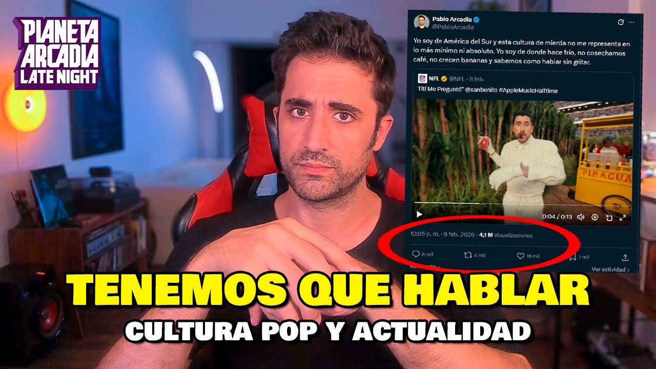 Pablo VS La cultura Latina? Hablemos en serio 🌎 Planeta Arcadia EN VIVO 🔥 Cosas Geeks y actualidad