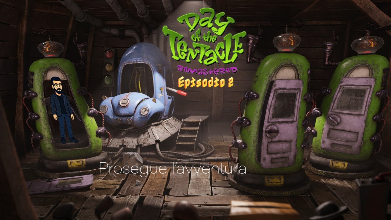 Day of the Tentacle Episodio 2 - Prosegue l'avventura - #gaming #retrogaming #gameplay