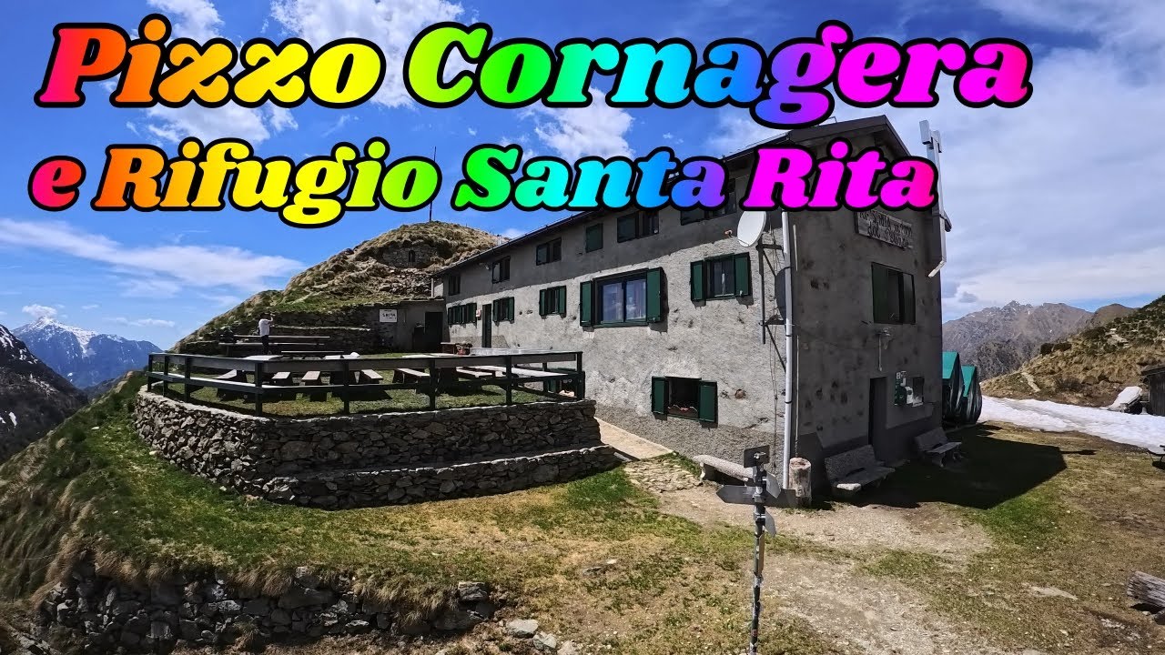 Pizzo Cornagera e Rifugio Santa Rita dall'Alpe Paglio #Valsassina#Trekking Lombardia#trekking italia