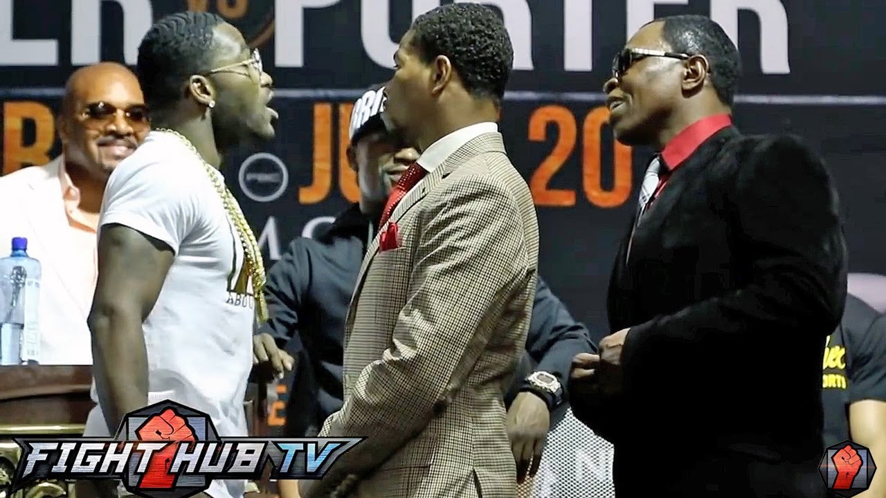 ADRIEN BRONER ALMOST FIGHTS SHAWN PORTER'S DAD! BOTH HAVE HEATED BACK & FORTH CONFRONTATION!