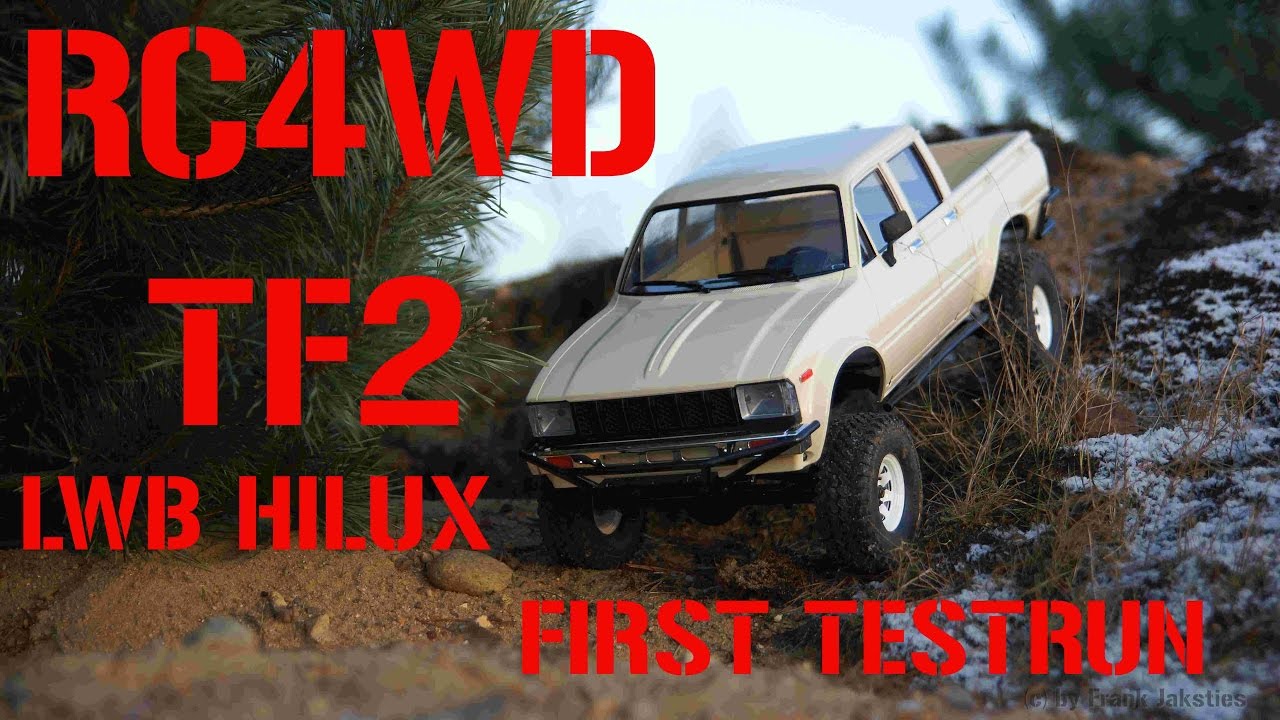 RC4WD Trailfinder 2 4door lwb first test run in the winter