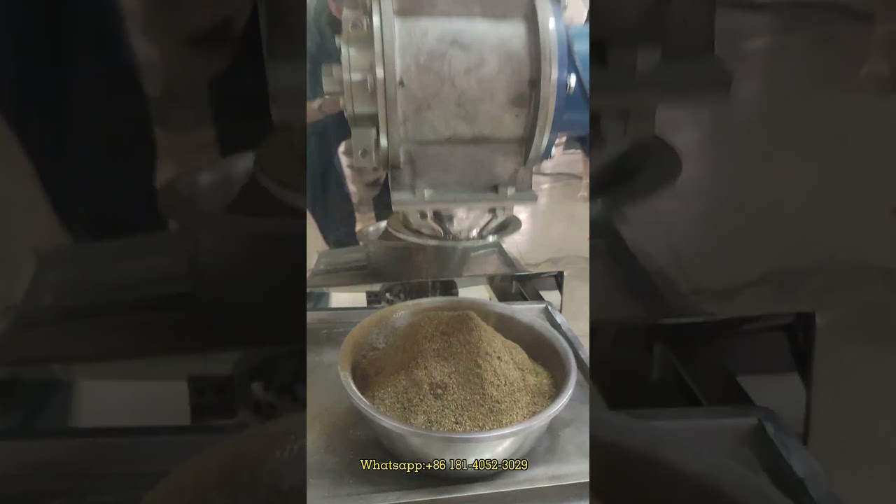Chili pepper grinding machine spice powder grinder with dust remover glass jar powder filler capper
