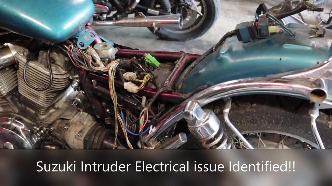 1993 VS1400 Intruder, Pt-2, electrical issue identified