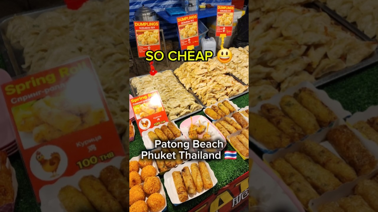Must-Try Street Food at Patong Beach | Phuket Night Market