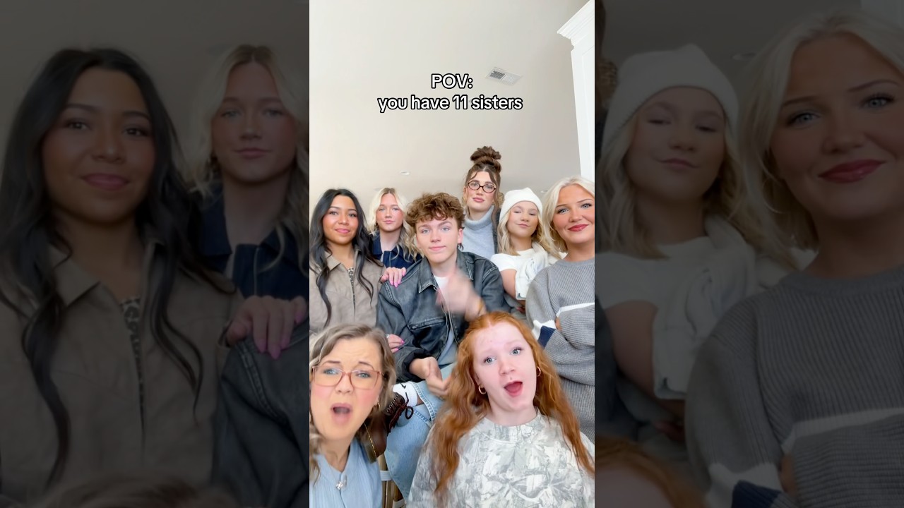 POV: You have 11 sisters&hellip; 😳😡 #shorts