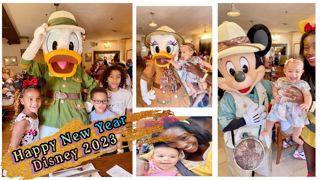 Happy New Year from Disney 2023 | Character, Dining