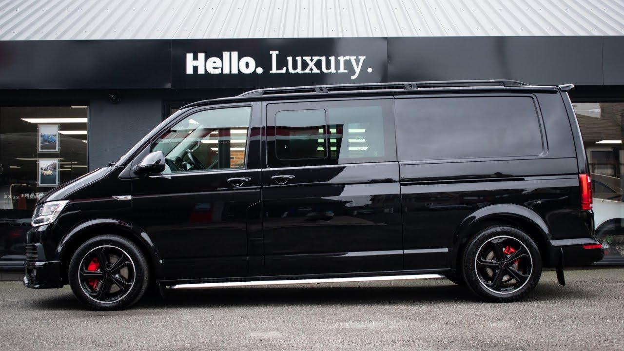 Volkswagen Transporter Sportline 2.0 BiTDI T32 Tech Sportline Crew Van DSG LWB | HILLMOREN 4K