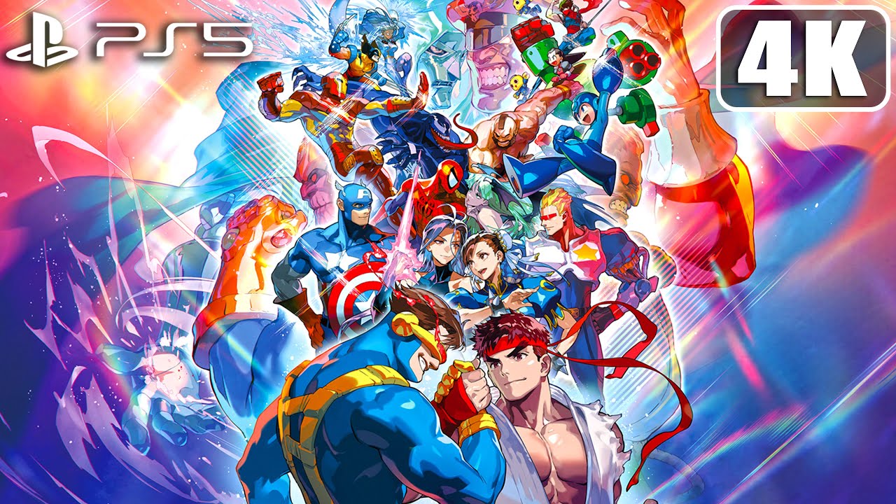 Marvel vs. Capcom Fighting Collection PS5 Gameplay [4K 60FPS]
