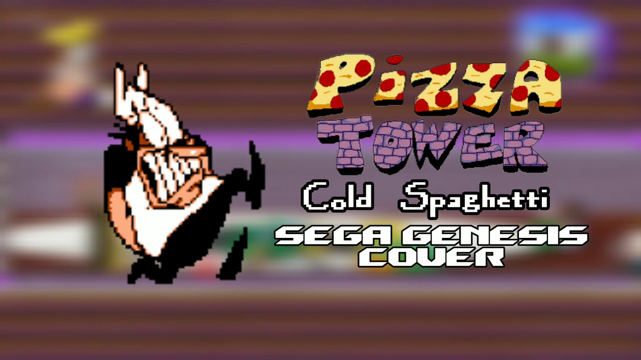 Pizza Tower - Cold Spaghetti (Sega Genesis Cover)
