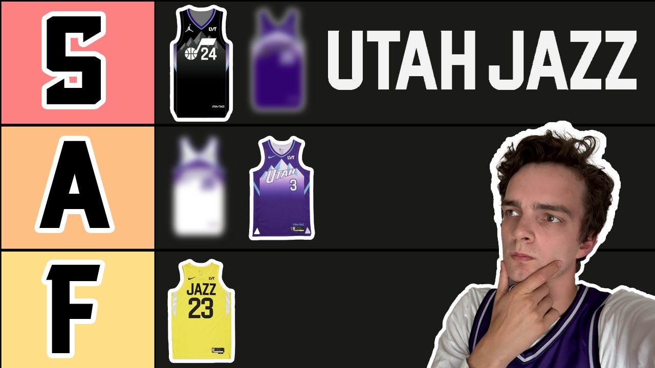 Utah Jazz Jerseys Tier List – Some of These Are FIRE 🔥