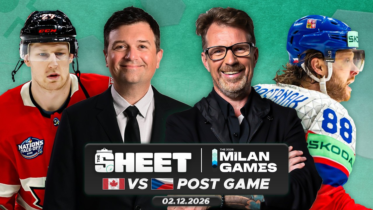 Canada vs Czechia Post Game Show ft. Greg Wyshynski | The Sheet with Jeff Marek