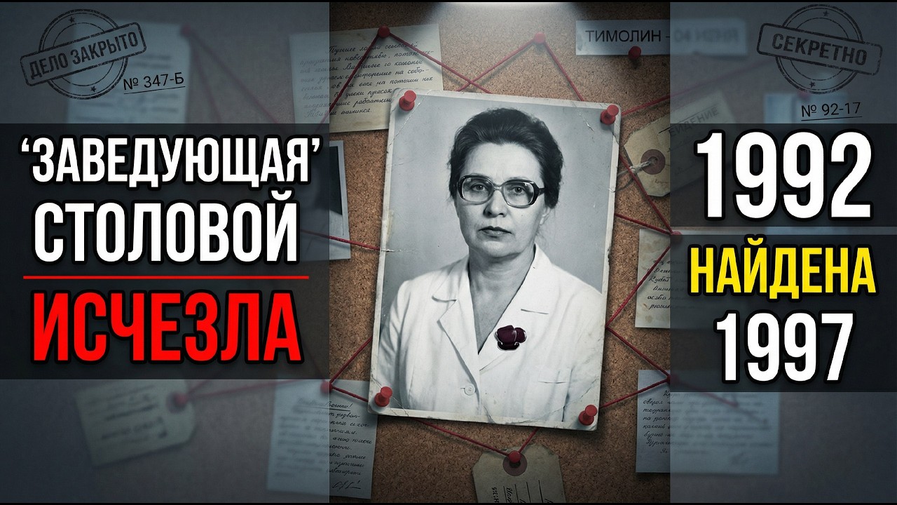ЗАВЕДУЮЩАЯ СТОЛОВОИ ИСЧЕЗЛА В 1992. Сантехник вскрыл трубы в подвале и потерял дар речи