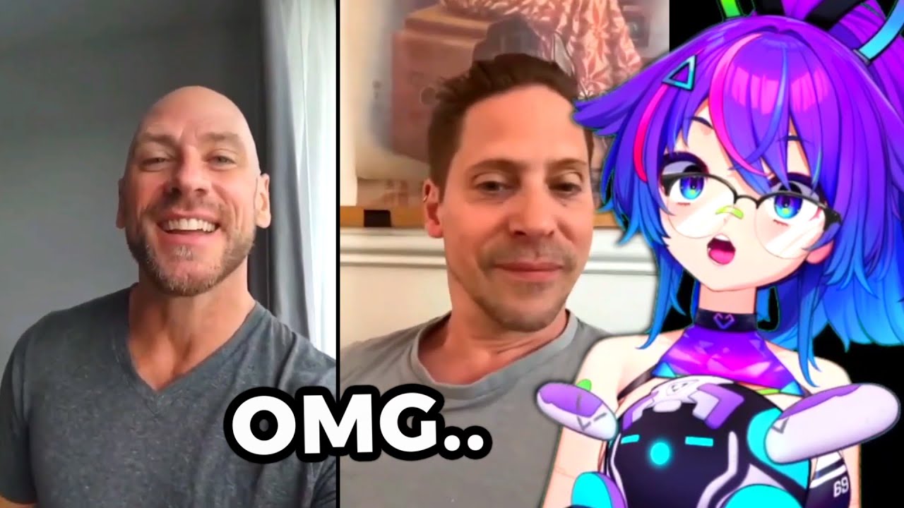 Johnny Sins and Neil Newbon wish Projekt Melody a happy birthday