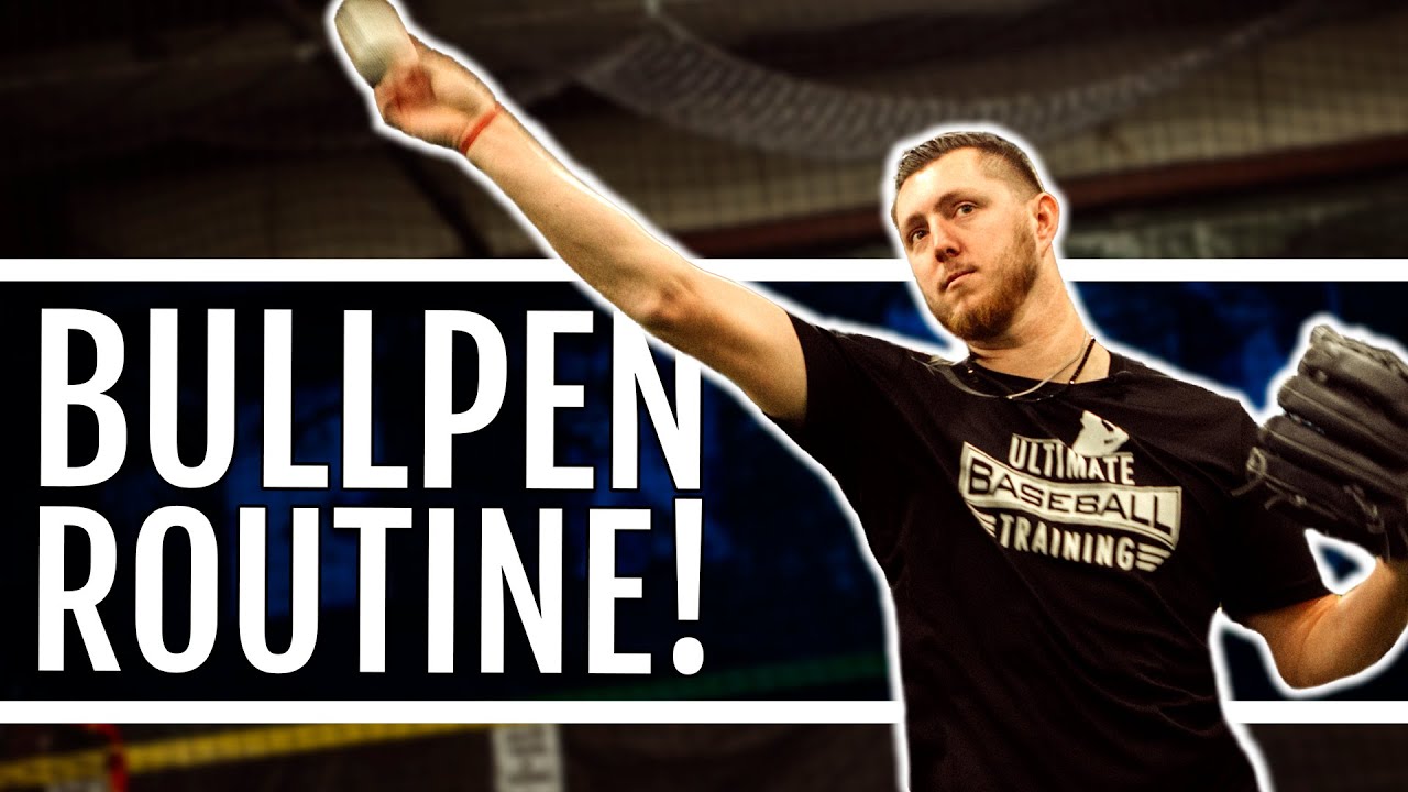 MY BULLPEN ROUTINE | Best Routine For Pitchers