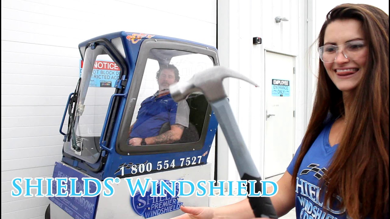 SHIELDS Windshields - Strength Test