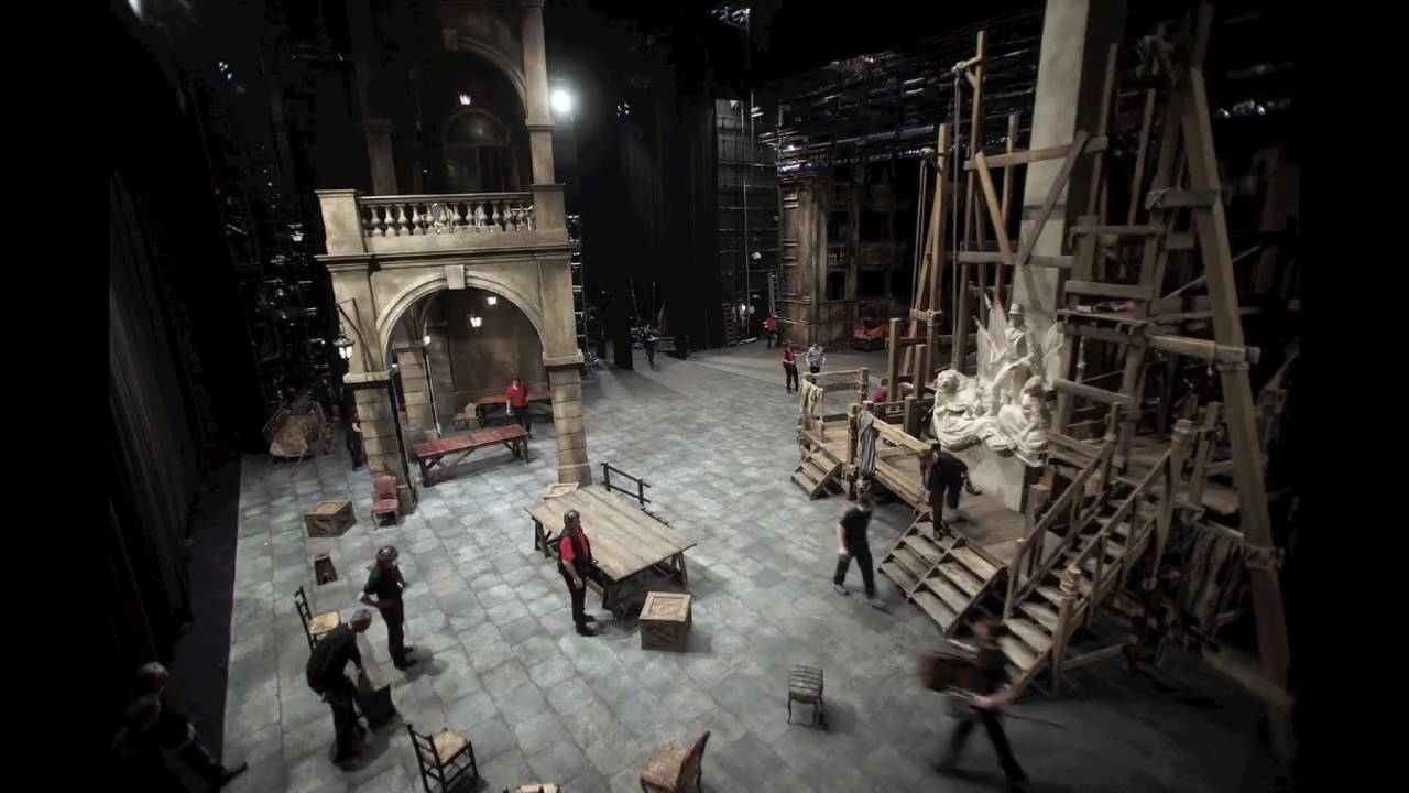 opera ANDREA CHENIER...detrás del telón
