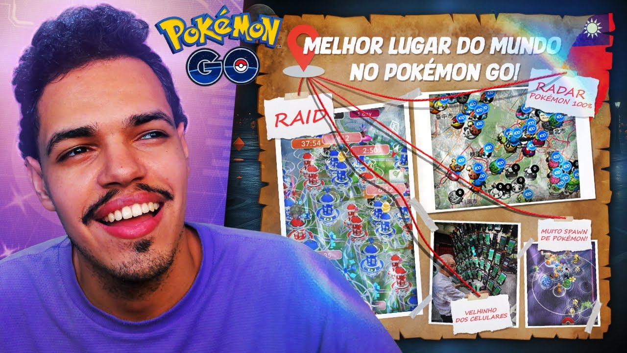 ESSE É O MELHOR LUGAR PRA JOGAR POKÉMON GO EM 2026 - RADAR DE 100% DE GRAÇA, MUITA REIDE E POKÉMON!