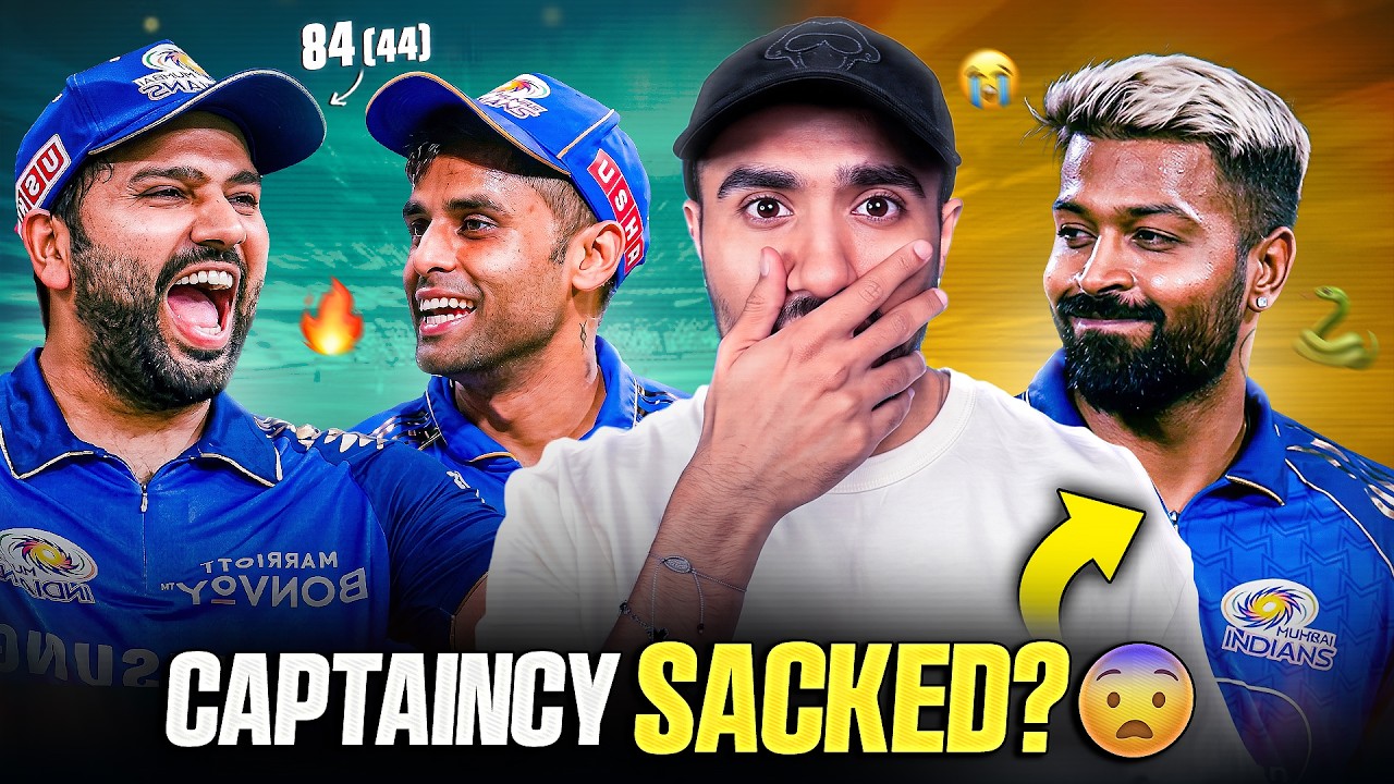WTF! Hardik Benched? 😳 MI Win Without Him 💀 Rohit Steps Up 🔥 | IPL 2026