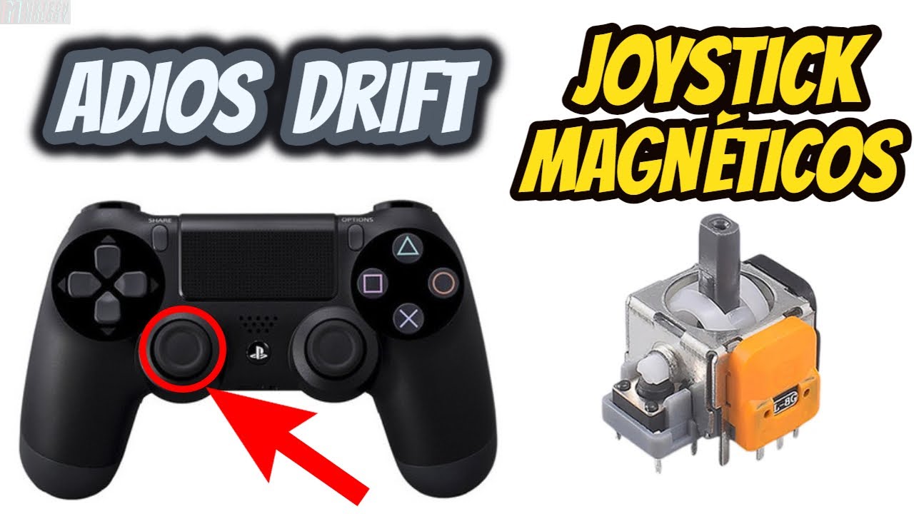 Joystick Magnéticos-Elimina Drift // Mando PS4