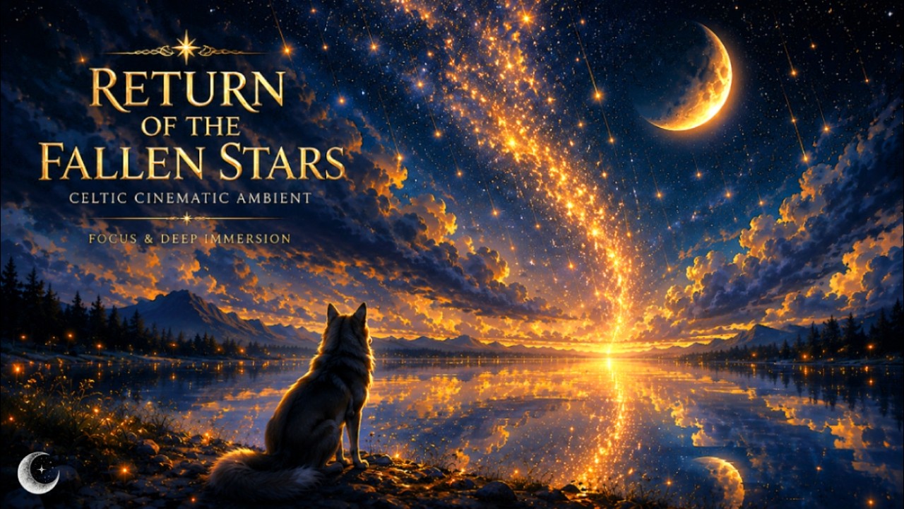 RETURN OF THE FALLEN STARS｜Celtic Cinematic Fantasy Ambient for Focus & Reading（106MIN）｜作業・集中・読書用BGM