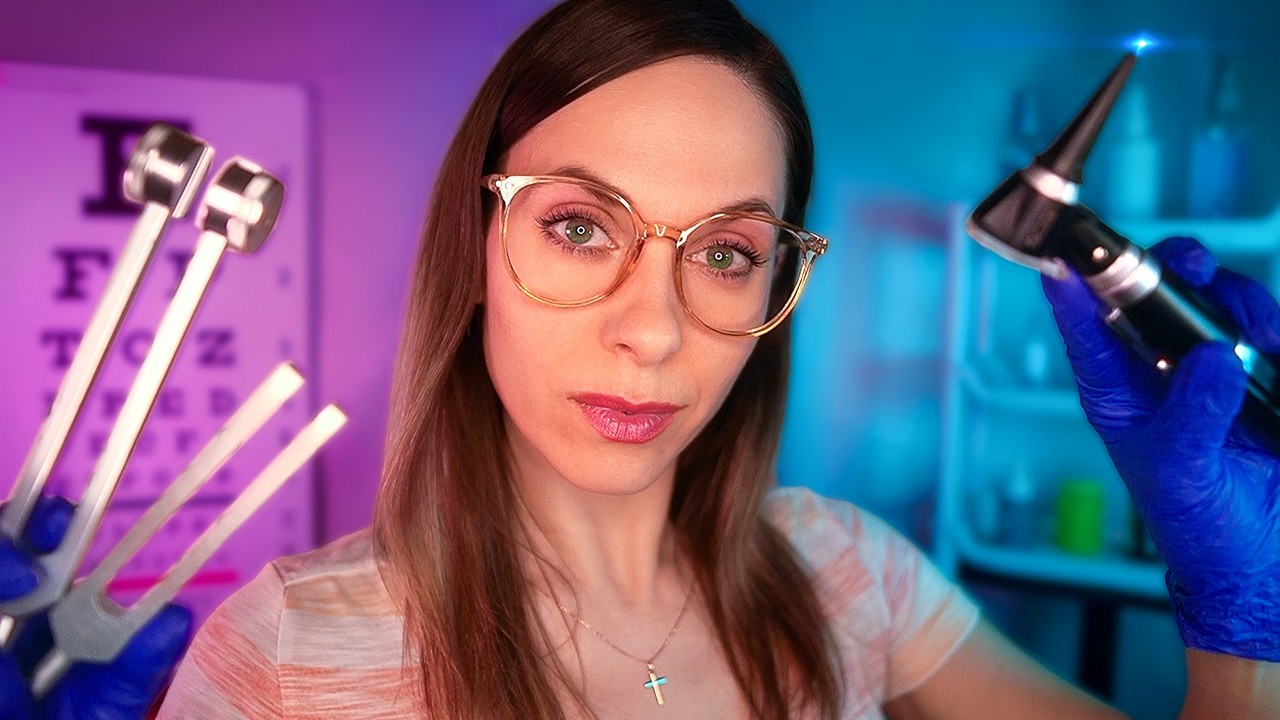 ASMR Deep Ear cleaning and Otoscope exam, Personal Attenion Roleplay