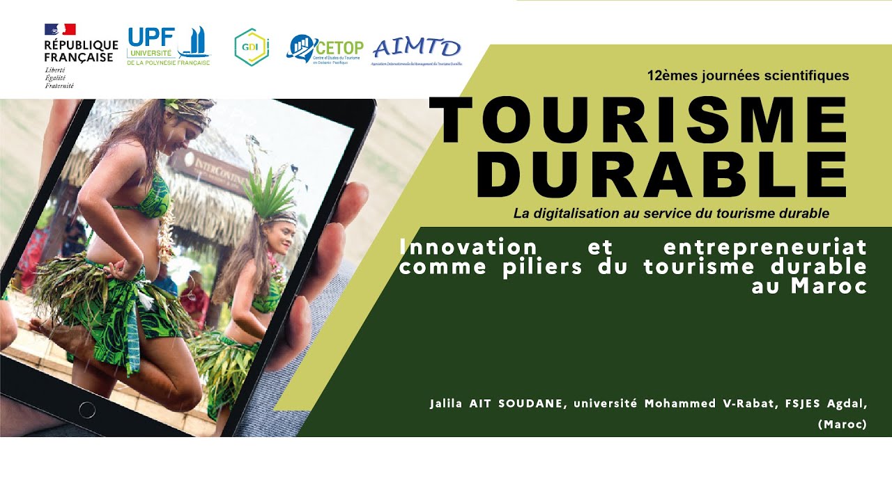 Innovation et entrepreneuriat comme piliers du tourisme durable au Maroc