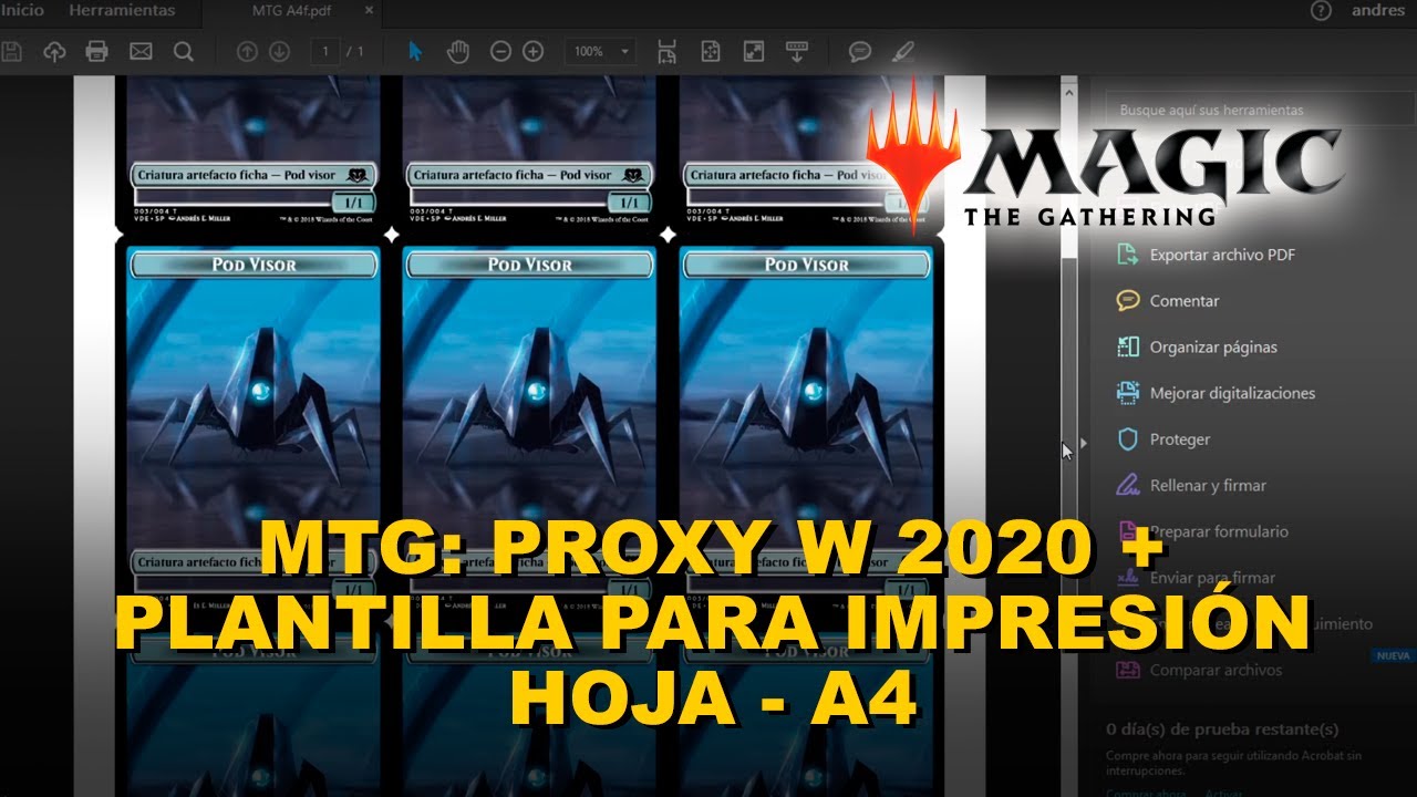 MTG Proxy Custom templates 300ppp