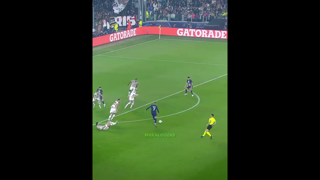 When Mbappe faced Juventus 🔥🐐🤩 #mbappe  #kylianmbappe #km10 #realmadrid #madrid #juventus #goat
