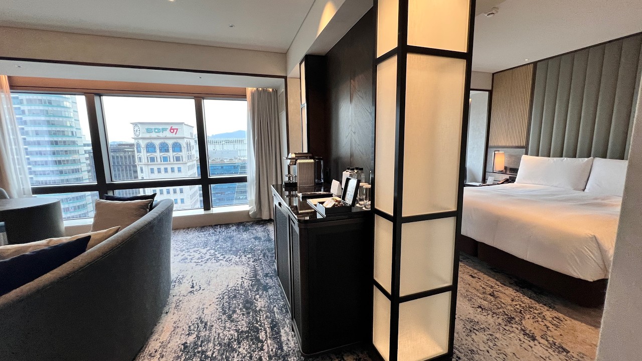 Grand InterContinental Seoul Parnas: 1 King Junior Suite 首爾帕納斯洲際大飯店：一大床小套房 #IHGVIP #IHG