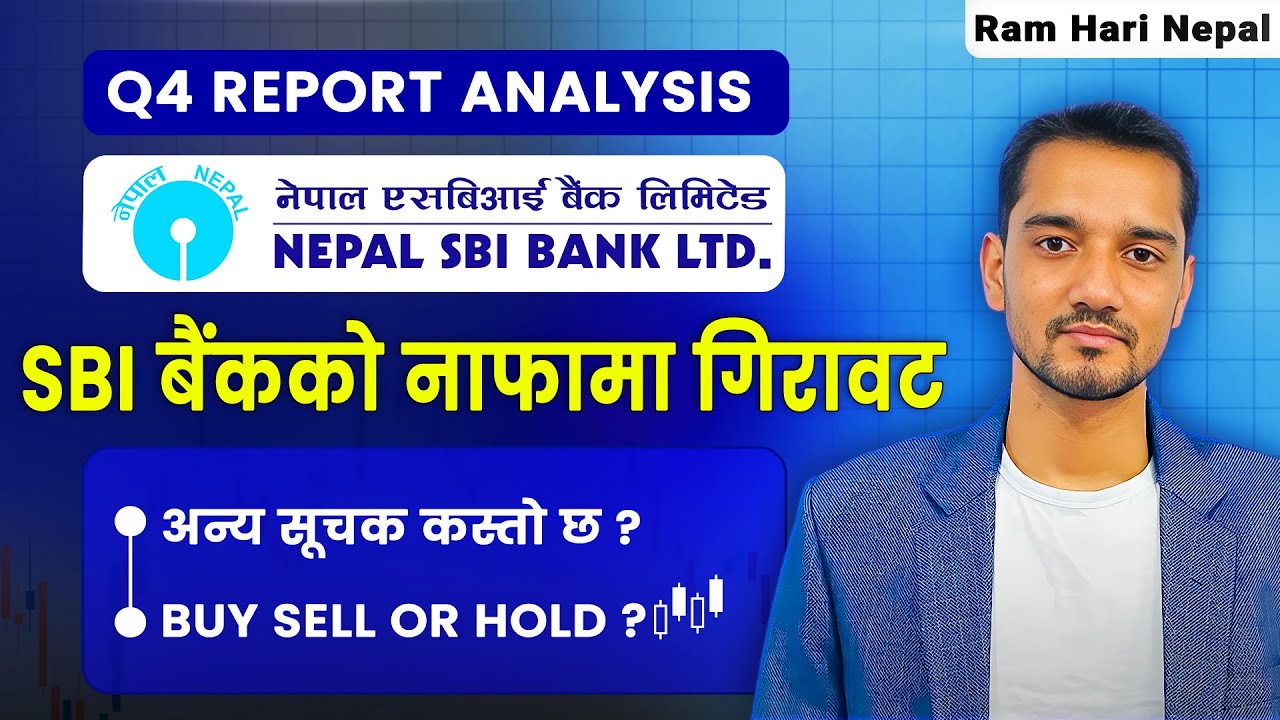 Q4 | Fundamental and technical analysis of SBI bank | Stock Market Analysis by Ram Hari Nepal