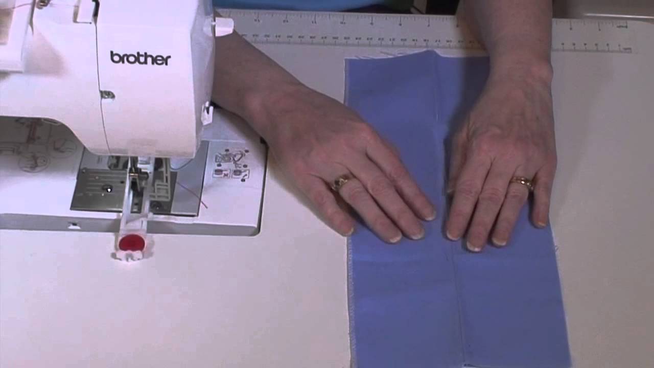 Brother NV950 How to Prepare Fabric for Buttonholes
