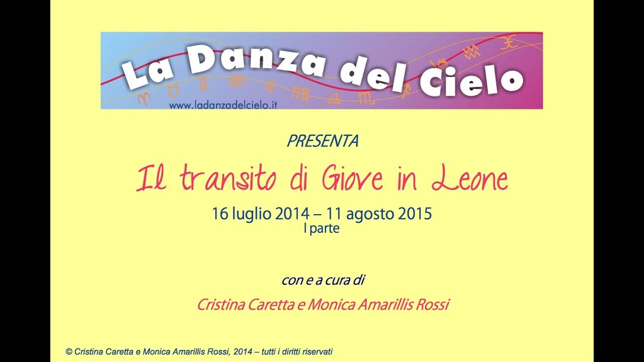 Giove in Leone - prima parte