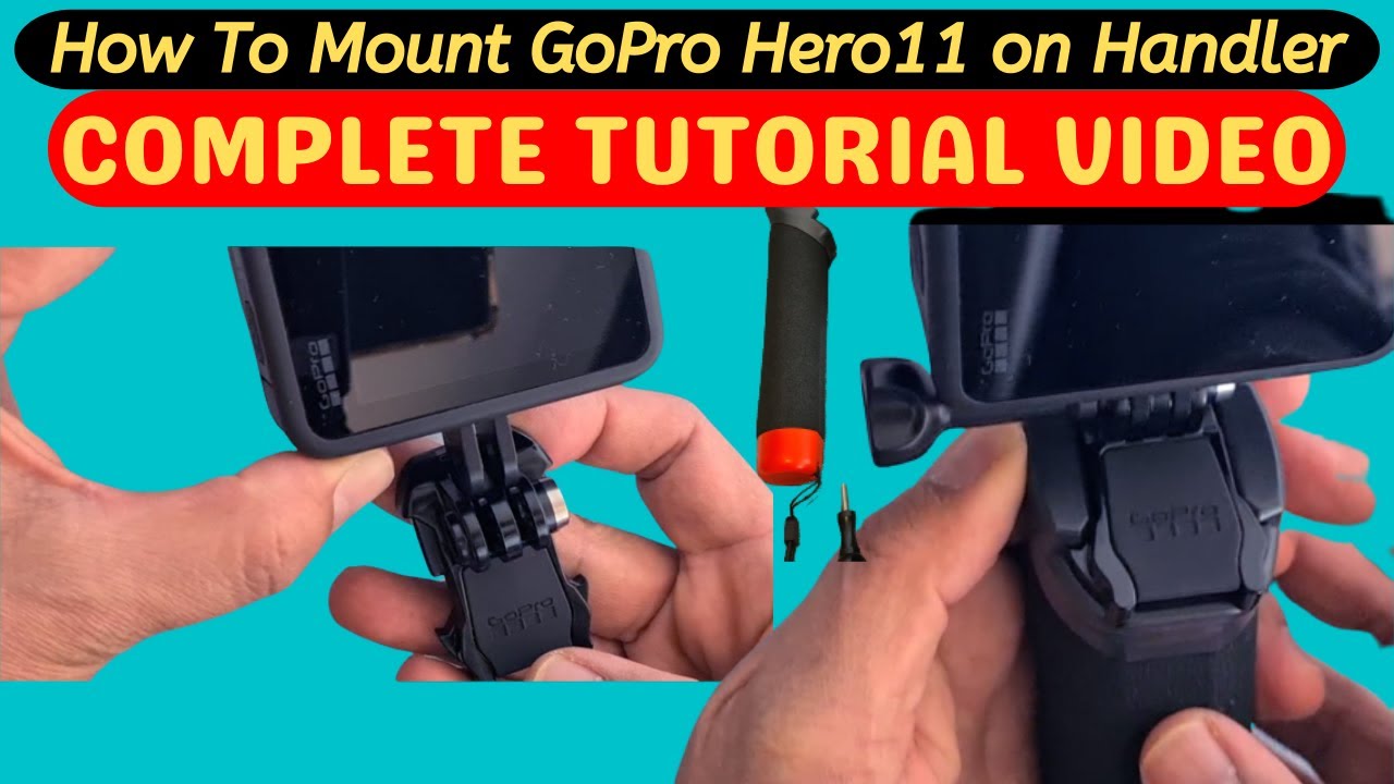 Как установить GoPro Hero11 на держатель | Полное видеоруководство |