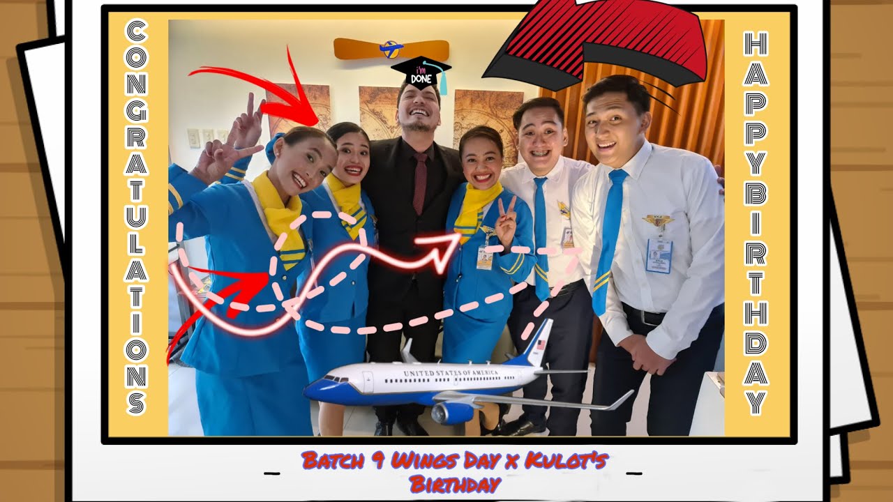 MEFATS Flight Attendant School's Wings Day and Ron Kulot's 2020 Birthday