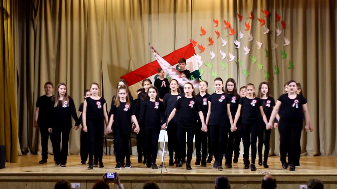 2019. Március 15. Műsor. Sármelléki Általános Iskola, 5. osztály