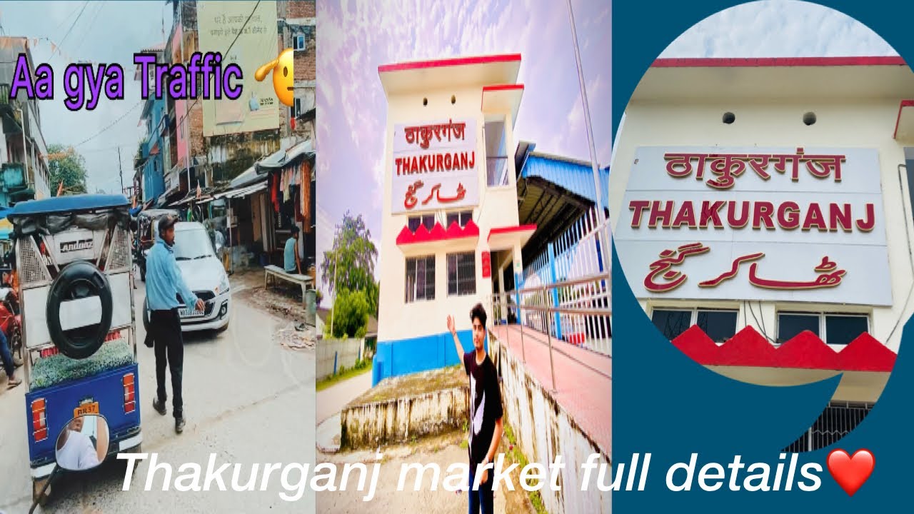 Showing you guys full view of Thakurganj 🏞️