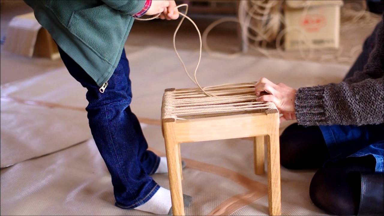 ONO PROJECT｜スツール座編みワークショップ（2012.02.08 ）