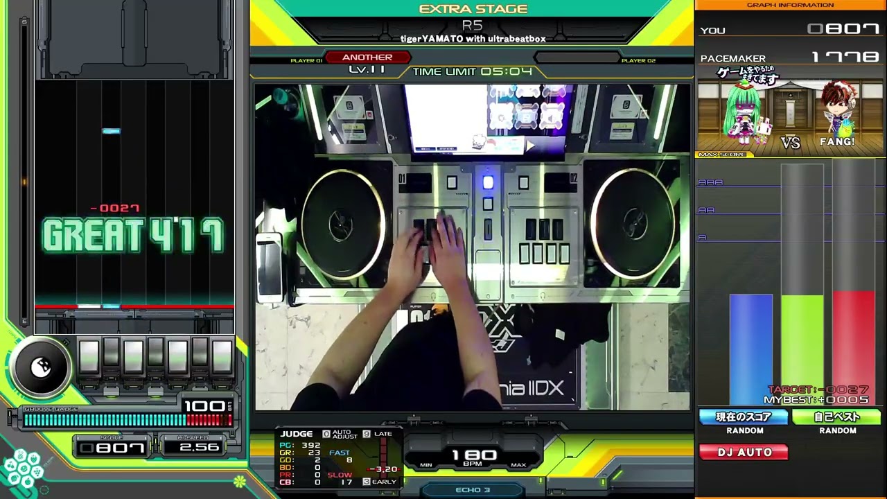 【beatmania IIDX】R5 / tigerYAMATO with ultrabeatbox