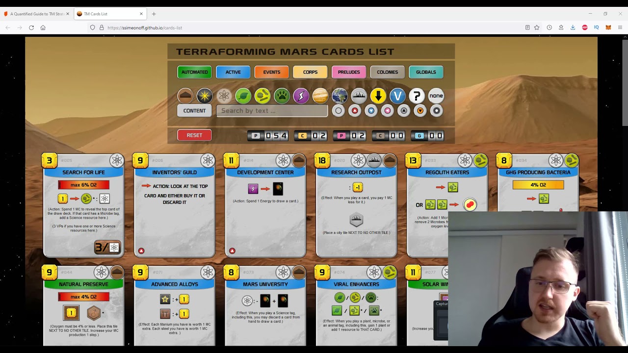 Terraforming Mars | Advanced Strategies #1 (from Global Top 300 Player) | Calculating Card Values