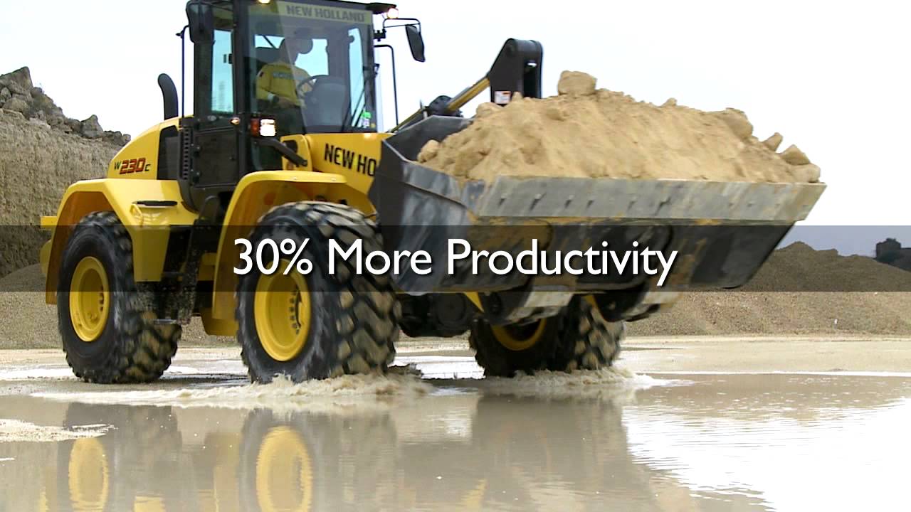 The New Holland C Series Wheel Loaders