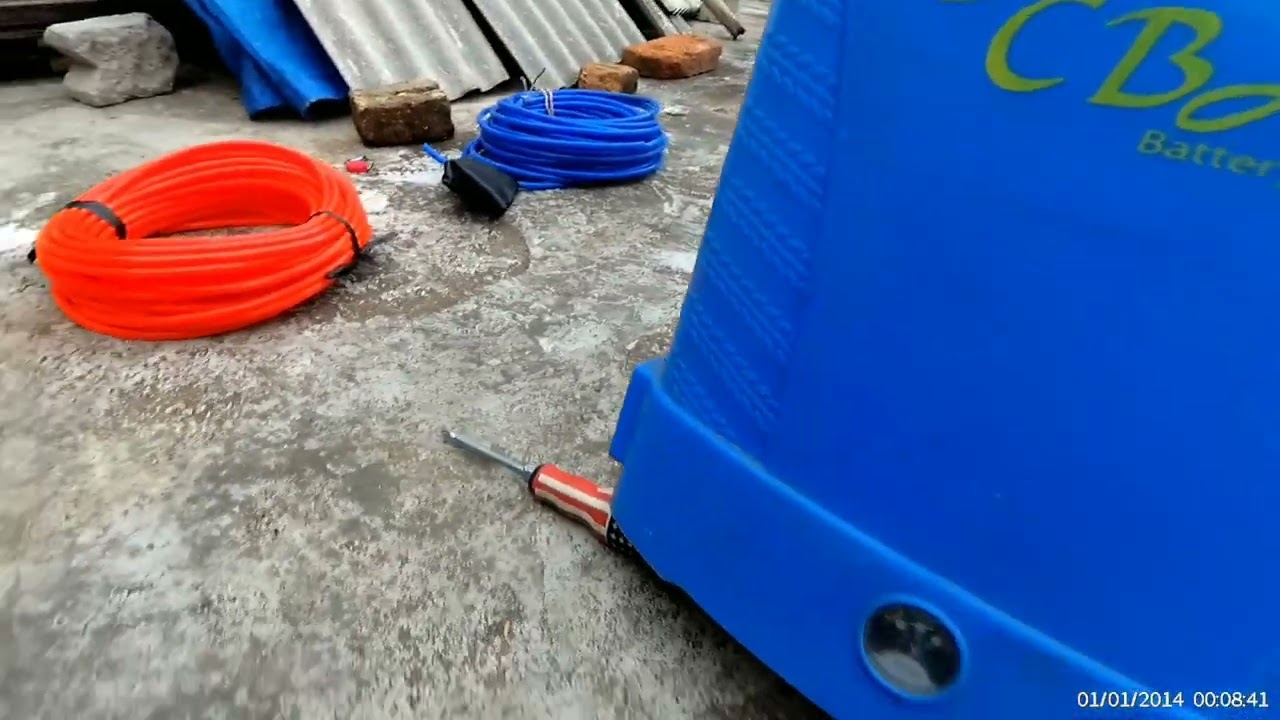 Spesifikasi sprayer elektrik CBA type 3 vs pompa dc hiu 12v