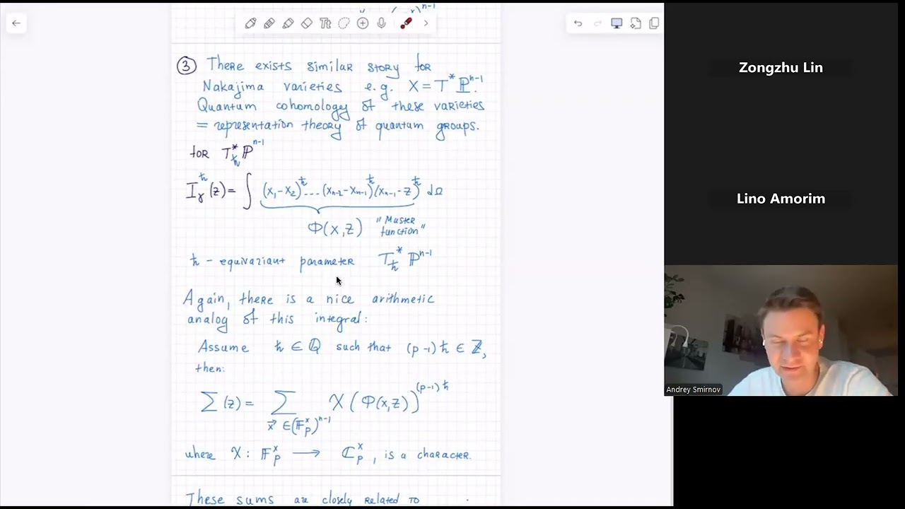 Andrey Smirnov - Frobenius structures for quantum differential and q-difference equations (Lec 1)