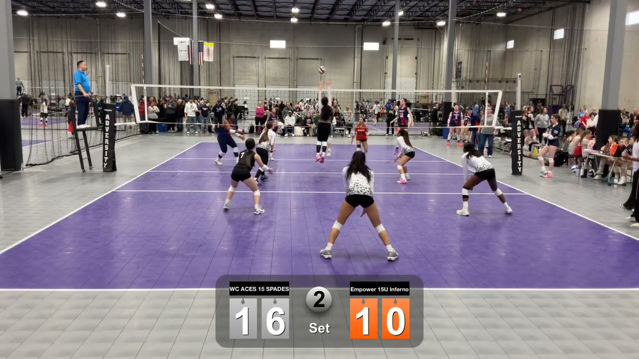❌ WCAces15Spades vs Empower15U Inferno: Set2