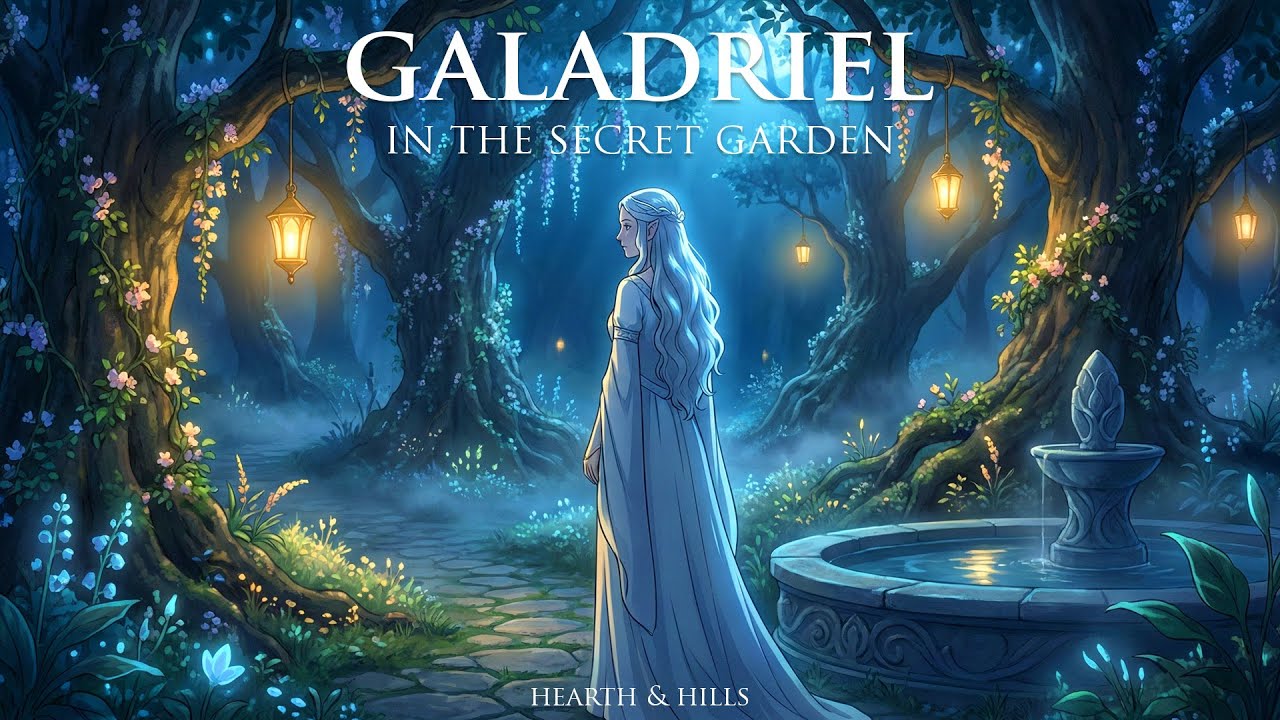 Medieval Music For Focus & Calm | Galadriel in the Secret Garden